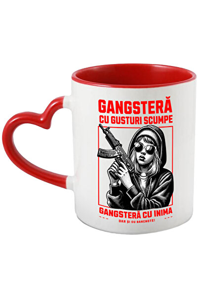 StoryGift Romania Cana gangstera cu gusturi scumpe si cu inima, 330ml, Cerami...