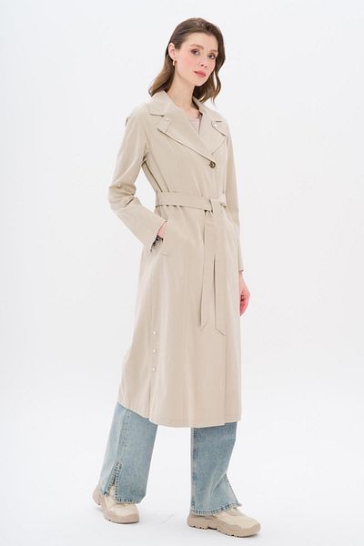 Olcay Trench cu model leopard - Modul 6713 în jumătate de subteran