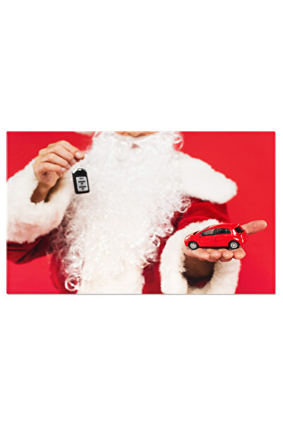 StoryGift Romania Tablou Canvas Masinarit Si Sarbatoare Model De Masina Pe Ma...