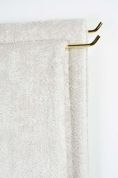 birizmoda Palm Bamboo Bath Towel - Powder