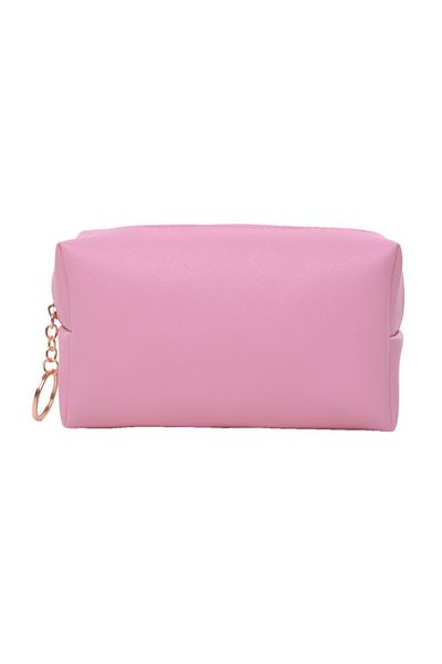 Viyogo Geanta pentru cosmetice din poliester, 17 x 10 x 7 cm, roz