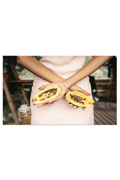 StoryGift Romania Tablou Canvas - Stil Tropical In Oras - Frunze, Fashion, Af...