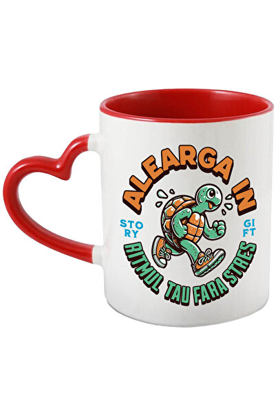 StoryGift Romania Cana cu Broasca Testoasa Alergare Transpirare Oboseara Spor...