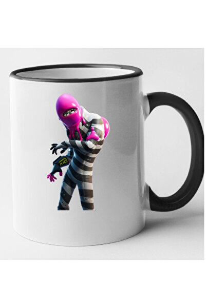 OEM Cană personalizată Fortnite cu mâner negru - Teef, INOVATIX®. 330ml