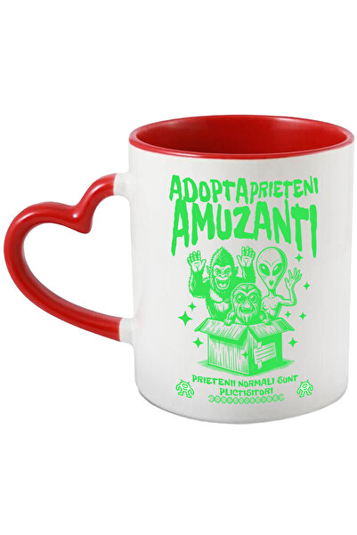 StoryGift Romania Cana adopta Prieteni amuzanti monstru extraterestru, 330ml,...