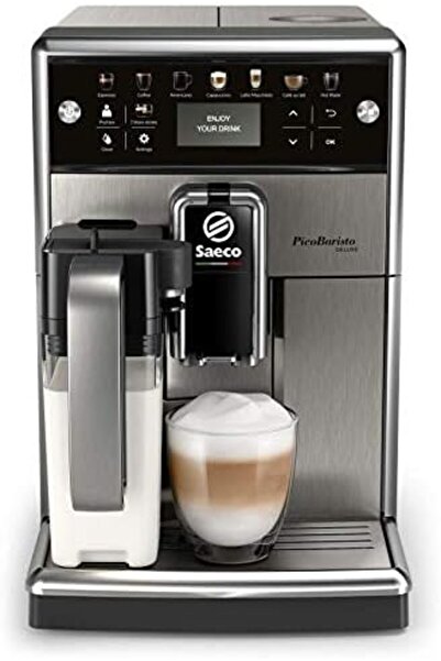 Philips - Saeco Fully Automated Espresso Maker, Stainless Steel Ceramic, Multi-colored