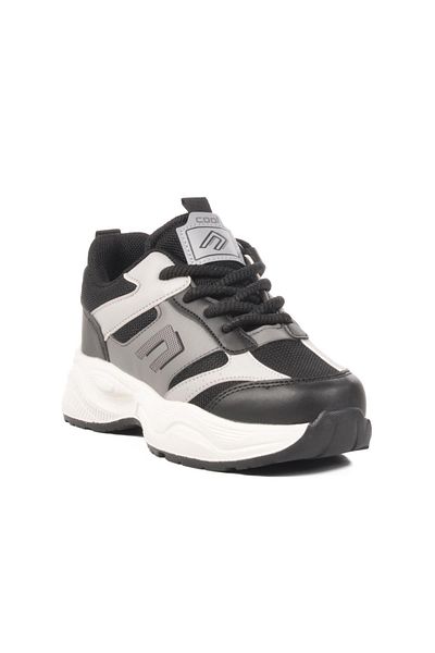 WALKWAY Black Boy's Sports Shoes Cool Birian F