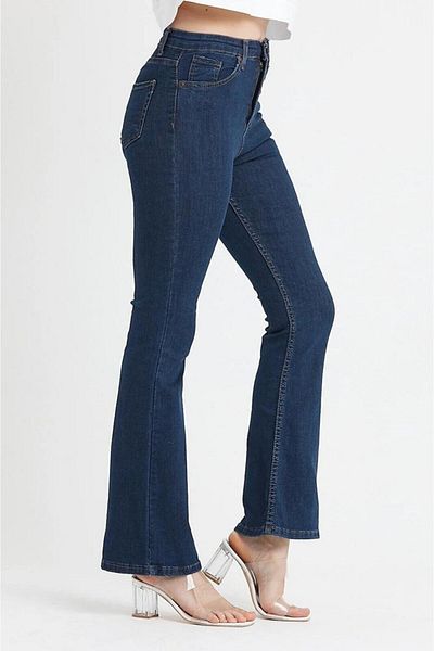 bb butik basic Flared Leg Stretch Jeans Sp6109