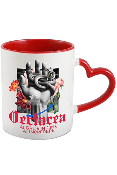 StoryGift Romania Cana cu Mana Umana Sarpe Periculos Flori Colorate Text Iert...