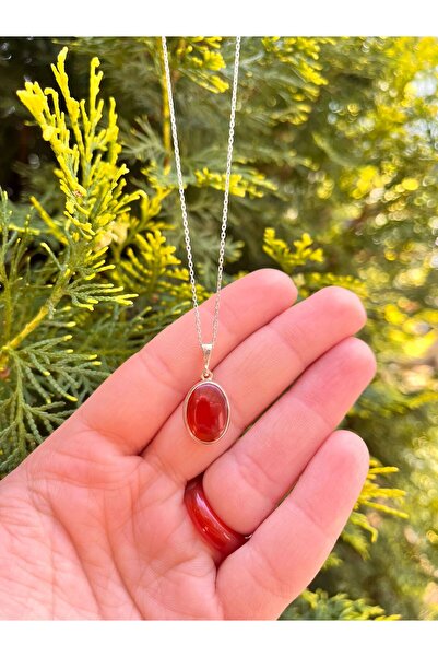 hermesshealing Yemen Akik Taşı Kolye