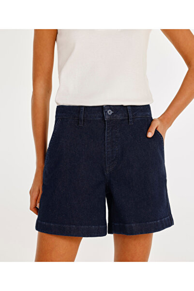 Yargıcı Çan Form Denim Bermuda