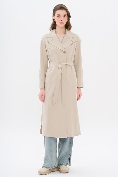 Olcay Trench cu model leopard - Modul 6713 în jumătate de subteran
