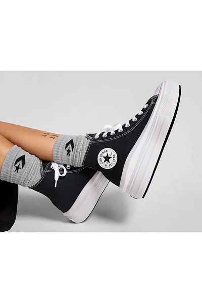 converse Ctas Move Hi Women's Casual Shoes568497C Black
