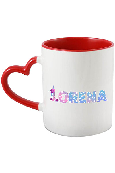 StoryGift Romania Cana Cu Numele Lorena, Unicorn, Printesa, Fairytale, Dragut...