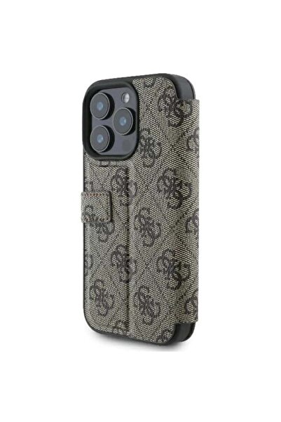 Guess Θήκη για iPhone 16 Pro Max, Βιβλίο, - Γκρι