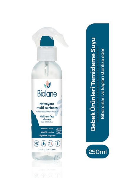 Biolane Multi Surfaces Easily Purify and Cleans Baby Bottles and Containers from Oil 250 ml