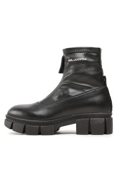 Karl Lagerfeld ghete de damă până la gleznă KL43260 negre