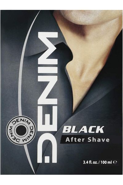 Denim Black After Shave For Men, Original, 100 ml