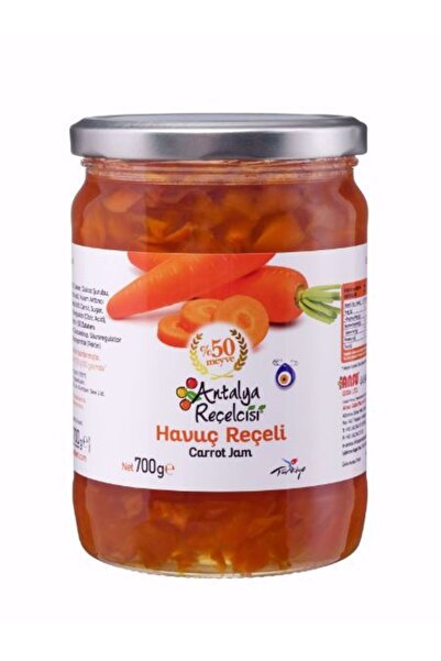 Antalya Reçelcisi Havuç Reçeli 700g Klasik Seri