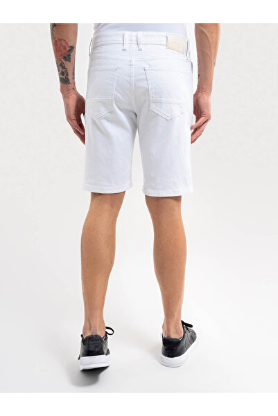 Loft Slim Fit Beyaz Erkek Şort LF2035744