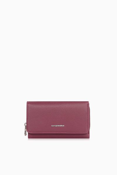 CENGİZ PAKEL Cengiz Pakel Medium Size Magnetic Women's Wallet/Portfolio - 65218 - Plum