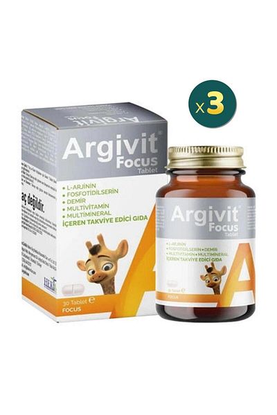 Argivit Focus 30 Tablet 3 Pieces