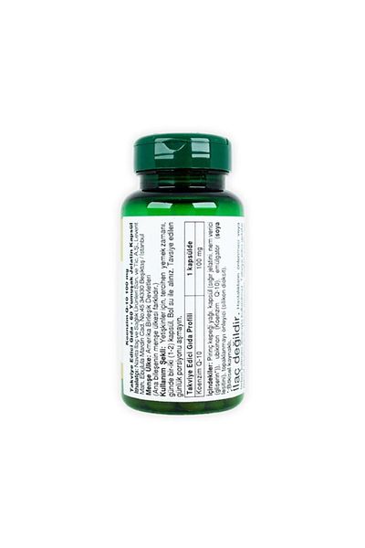 Nature's Bounty Coq-10 100 Mg 30 Softgel