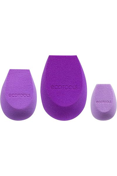 Ecotools EcoTools Bioblender Makeup Sponge Trio, Large, Medium, & Small Beauty Sponges