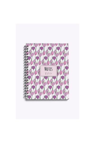 My Mia Art Caiet cu dungi Tulip-midi 14x20