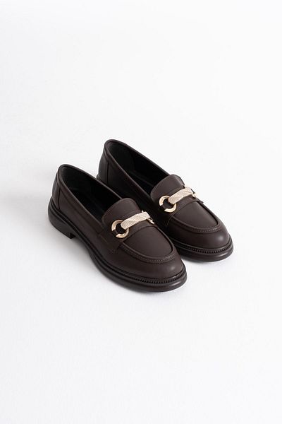 EMOYRA Lance Women's Bitter Brown Loafer