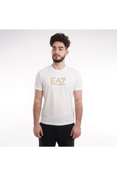 EA7 Emporio Armani EMPORIO ARMANI EA7 T-shirt for men TRAIN GOLD LABEL M TEE SS PIMA JS BIG LOGO.