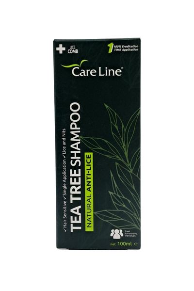 Careline Care Line Tea Tree Natural Anti-Lice Shampoo 100Ml