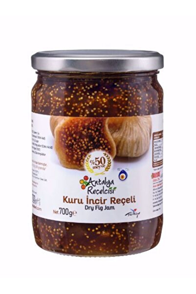 Antalya Reçelcisi Kuru Incir Reçeli 700g Klasik Seri