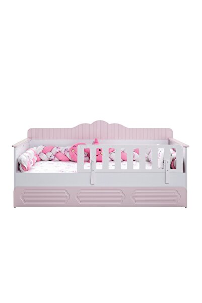 Setay Yavrulu Karyola, Flower Yavrulu Montessori Karyola - Pembe