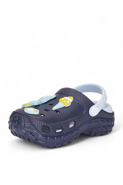 stilfest Comfortable Casual Daily Teddy Bear Slippers Unisex Navy Blue