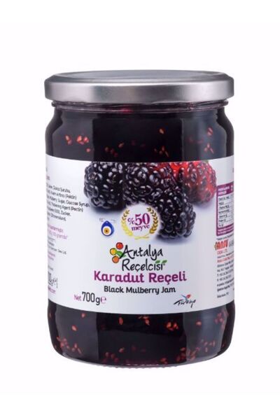 Antalya Reçelcisi Karadut Reçeli 700g Klasik Seri
