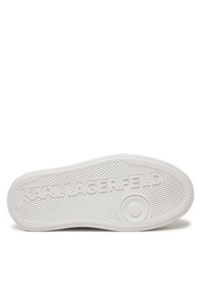 Karl Lagerfeld adidași pentru femei KL65025 albi