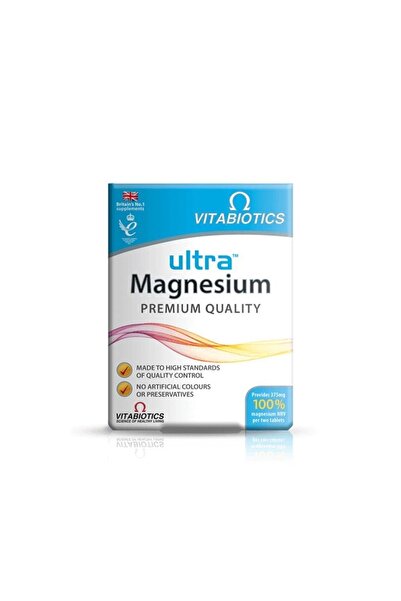 Vitabiotics Ultra Magnesium 60 Tablet x3 Adet