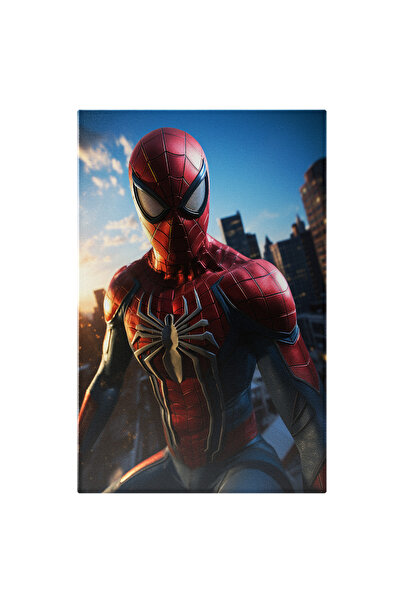 StoryGift Romania Tablou Canvas: Spiderman Deasupra Orașului- Animație Pictur...