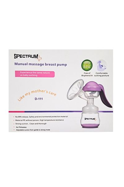 Spectrum Manual Breast Pump-D-111