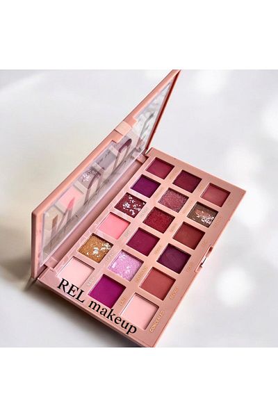 real beauty 18-Color Eyeshadow Palette – Create Endless Looks