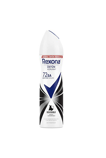 Rexona Invisible Black White Kadın Sprey Deodorant 150 ml