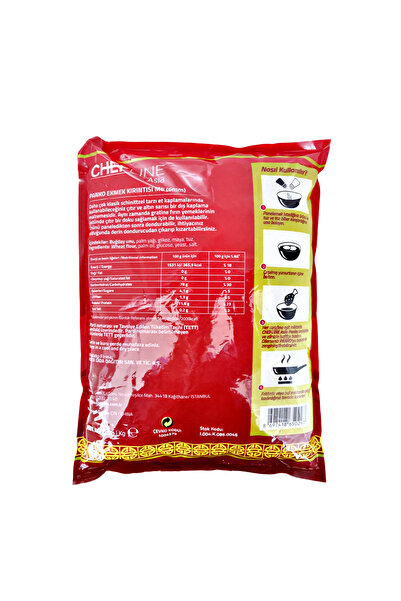 Chefline Asia Panko Klasik Orta Boy Ekmek Kırıntısı 1 kg