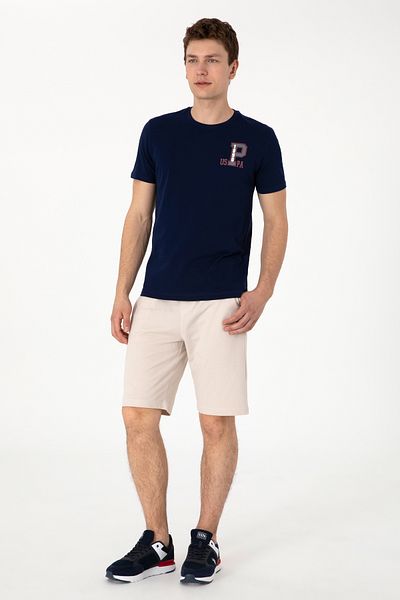 U.S. Polo Assn. Men's Stone Knitted Shorts 50298038-Vr049