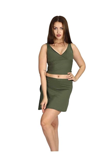 IŞILMAY KADIN ETEKLİ ŞORTLU TANKİNİ