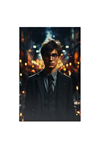 StoryGift Romania Tablou Canvas: Portret Barbat Harry Potter Vrajitor Desene ...