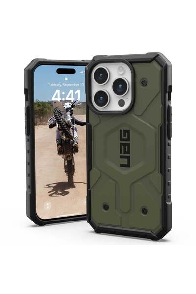 UAG Carcasă pentru iPhone 15 Pro Max, Pathfinder MagSafe, - Verde