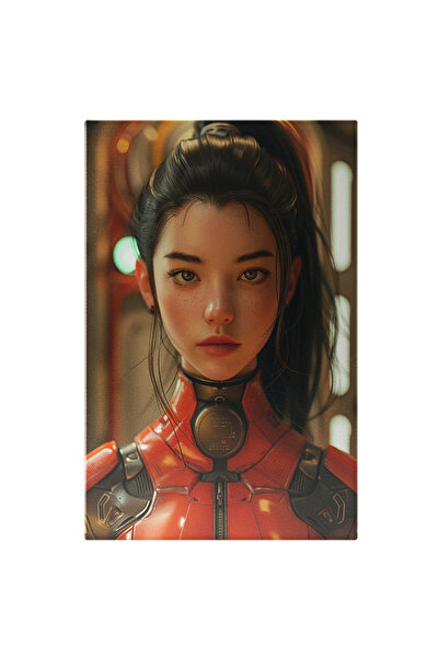 StoryGift Romania Tablou Canvas: Fata Cu Ochii Sclipitori Si Pistrui Cu Buze ...