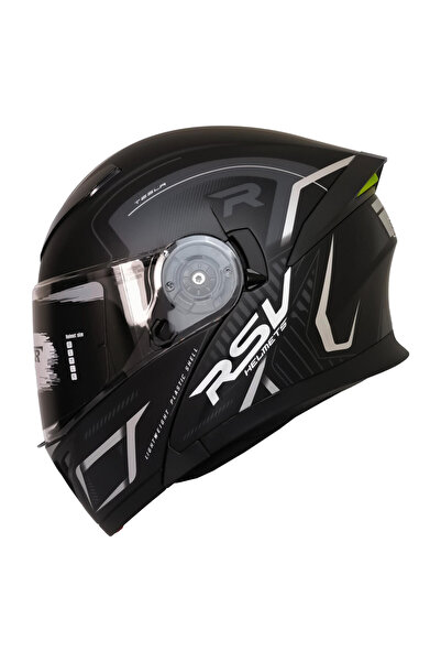 MOTOANL Motosiklet Çene Açılır Kask Ece 22.06 Sertifika Güneş Vizörü Motor Ka...