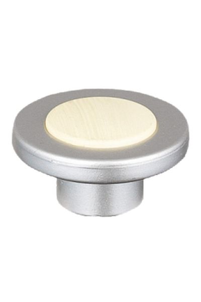 flores Round plastic furniture knob, 1103-05, pine